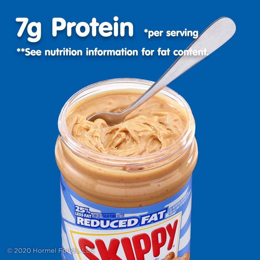 SKIPPY SKIPPY Reduced Fat SUPER CHUNK Extra Crunchy Peanut Butter Spread, 16.3 Ounce
