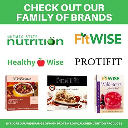 ProtiFit ProtiFit - High Protein Fruit Flavored Powder Drink Mix, 15g Protein, Low Calorie, Sugar Free, Ideal Protein Compatible, 7 Servings Per Box (Strawberry Kiwi)