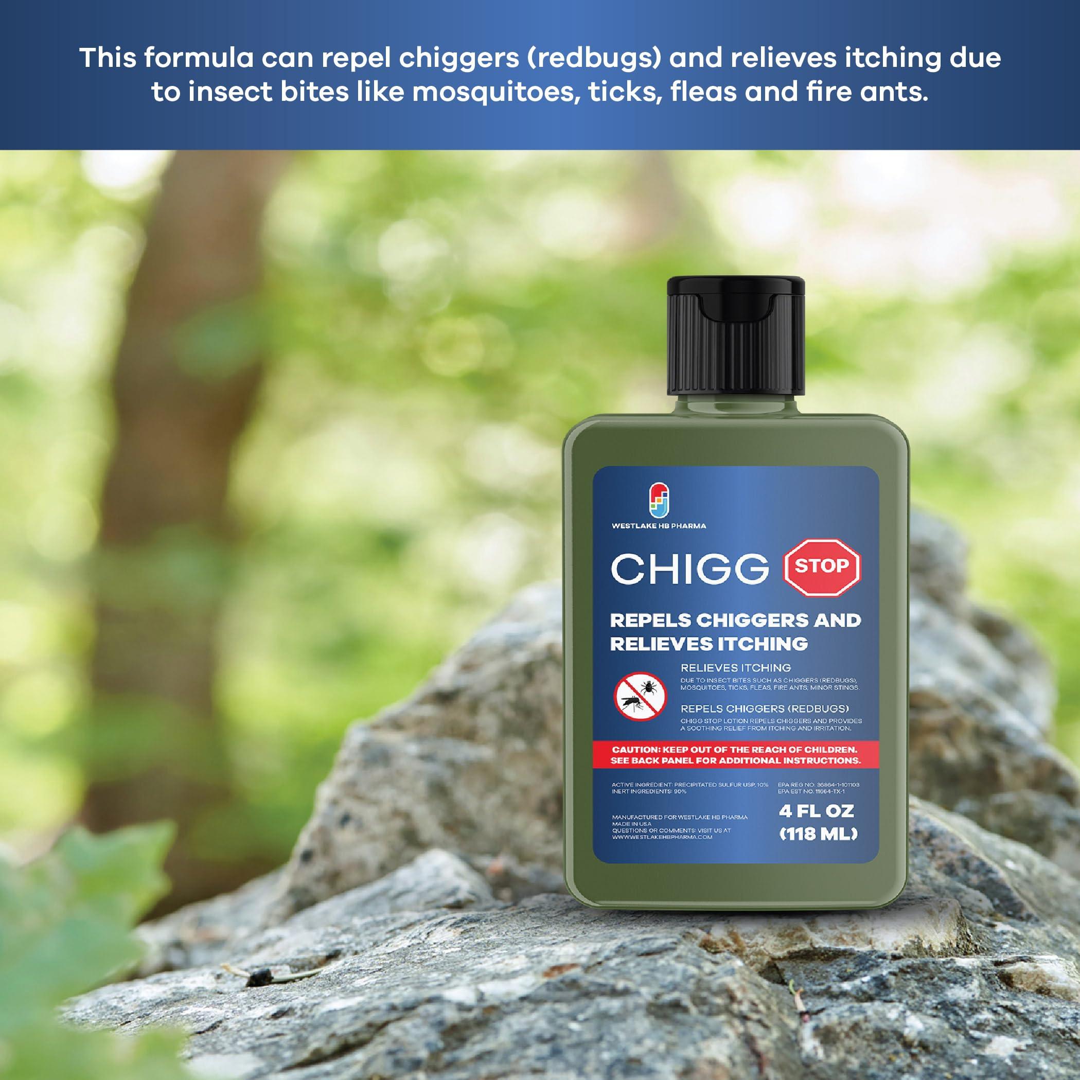 Westlake HB Pharma Westlake HB Pharma Chigg-Stop Relieves Itching and Repels Chiggers, 4 Oz (1 Bottle)