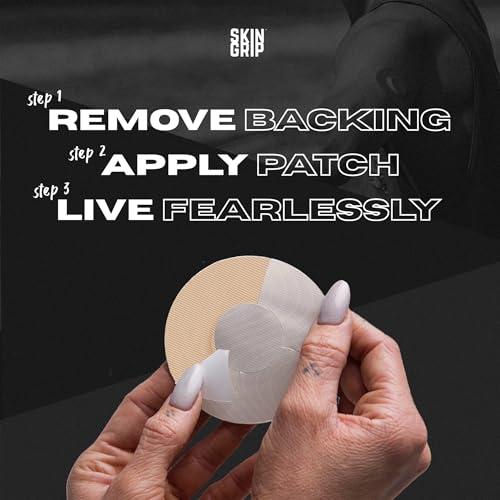 Skin Grip Skin Grip Adhesive Patches for Freestyle Libre 2 CGM  Waterproof & Sweatproof Adhesive for 10-14 Days, Pre-Cut Adhesive Medical Tape, Sensor Cover  20 Pack, Tan
