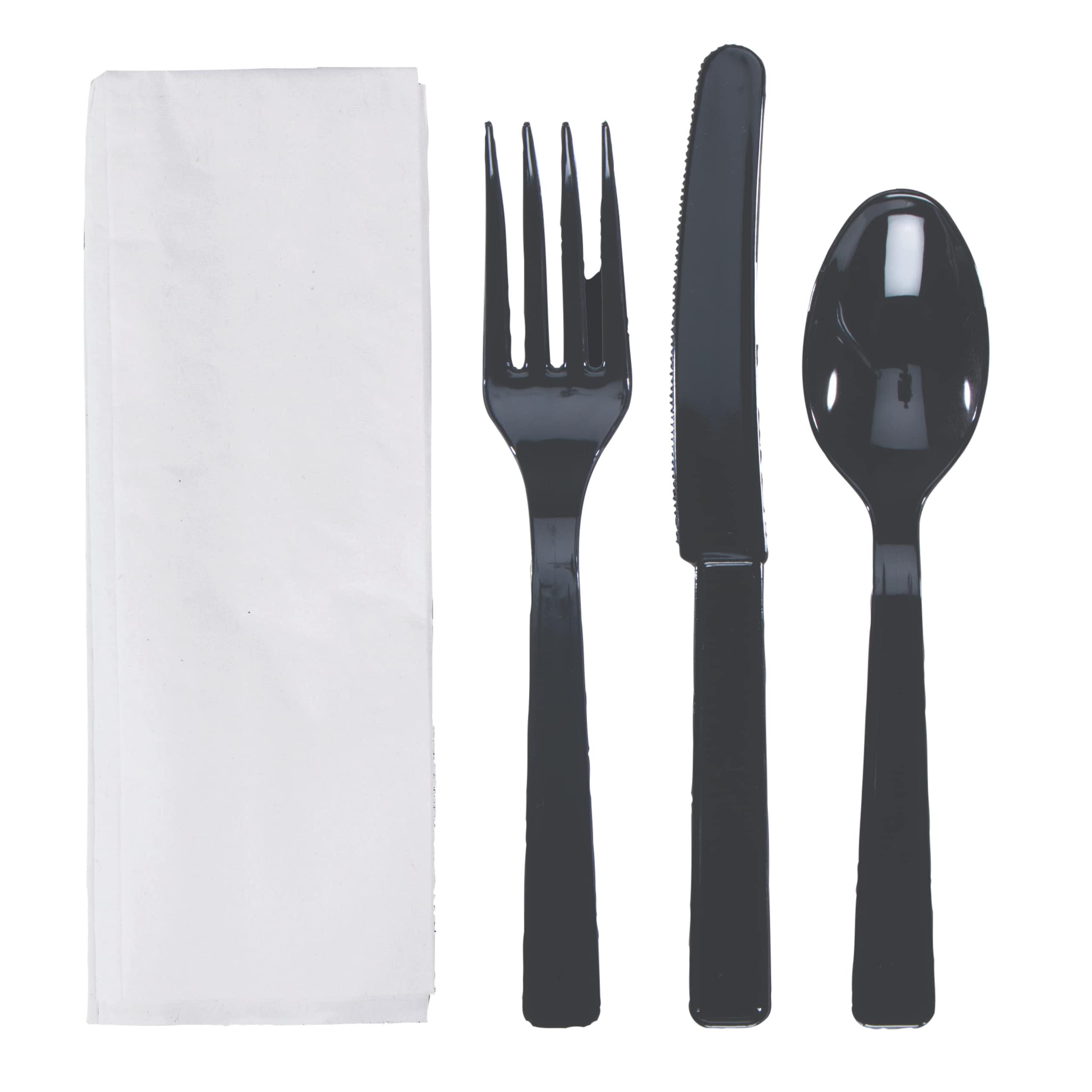 Hoffmaster Hoffmaster 6 in x 2 in Economy Cutlery Kit 250 ct.