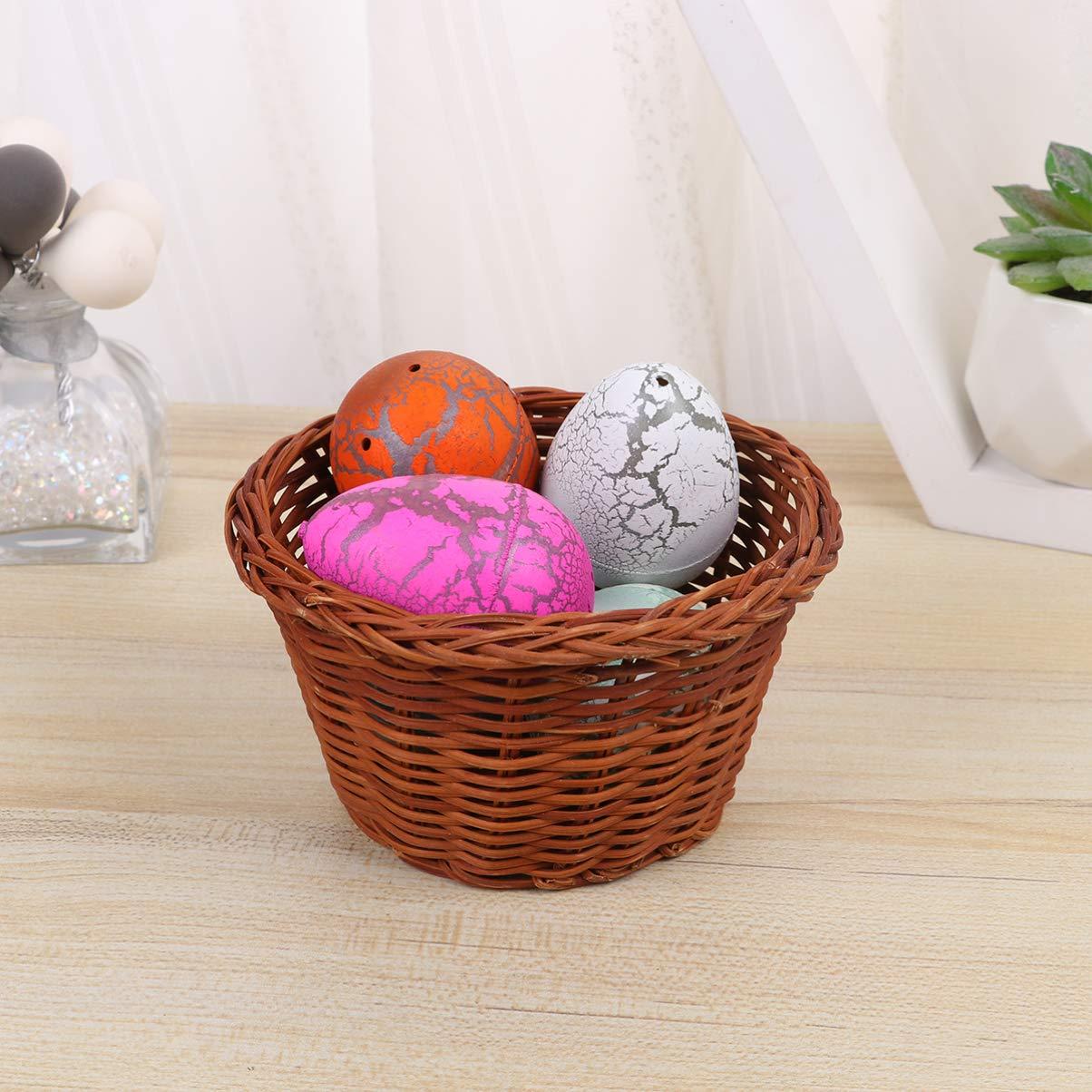 KESYOO Easter Storage Basket Easter Basket Mini Basket Storage Basket for Easter Handcraft Basket