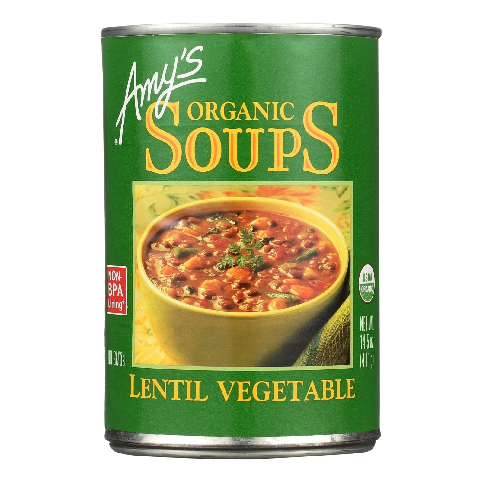 Amy's Amy's Kitchen Organic Lentil vegetable Soup (12x14.5 OZ)