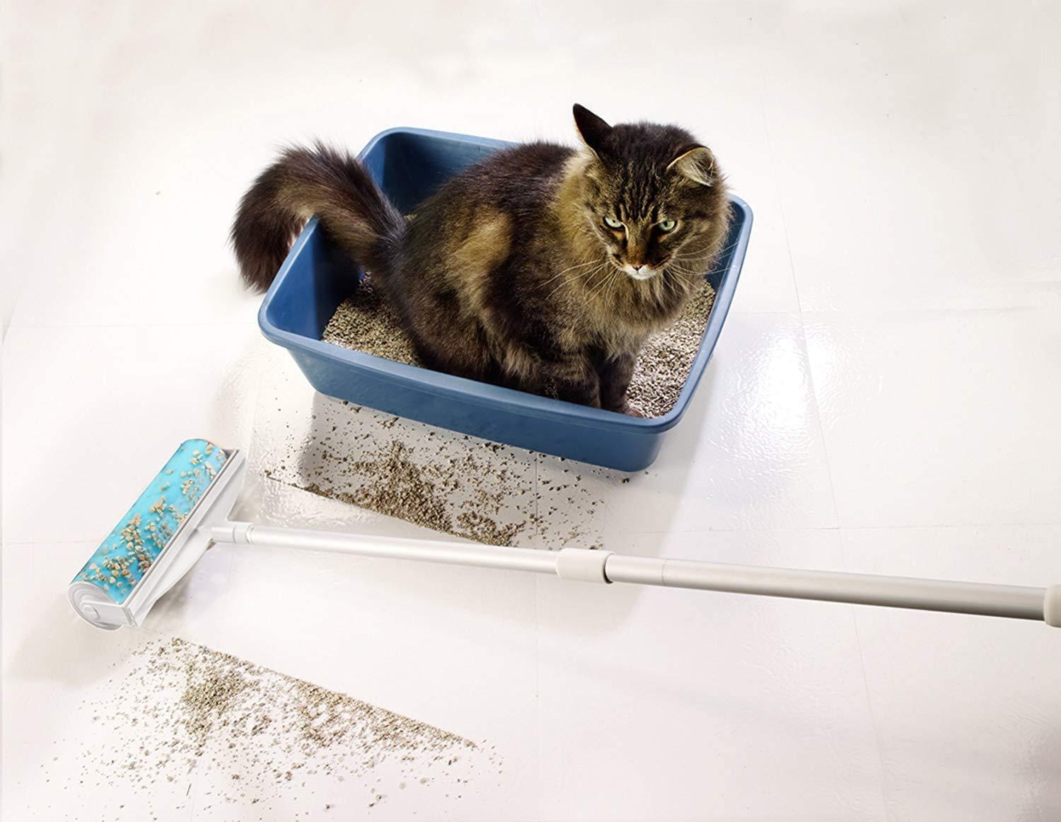 Schticky Schticky Lint Roller Set - Reusable & Washable Lint Roller Cleaner for Clothes Sofa Furniture Car Cat Dog Hair - Clean in a Quicky with Schticky (2 Piece)