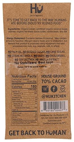 Hu HU KITCHEN Cashew Vanilla Chocolate Bar, 2.1 OZ