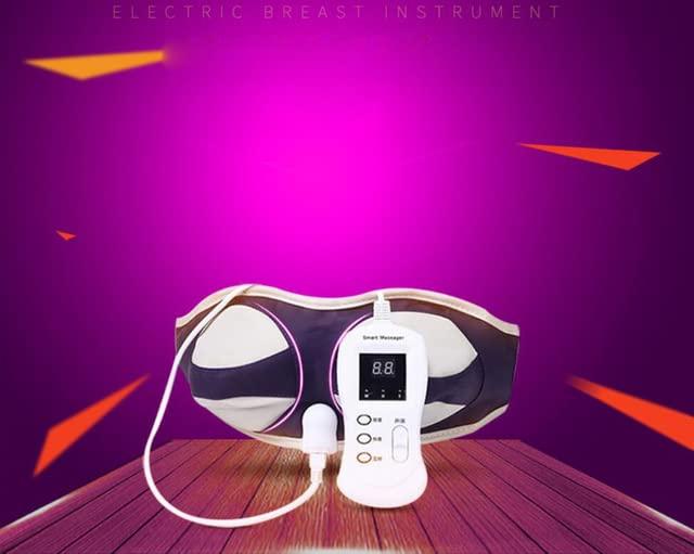 PUDI UKRP Breast Massager Feminine Bra Growth Electric Enlargement Enhancer Best Gift for Women Girl Friend Wife Firming Chest Machine, 1.0 Count