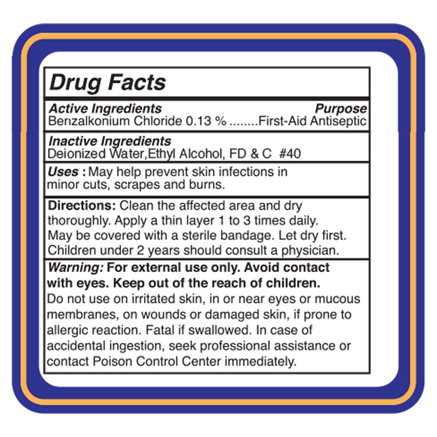 ELP ESSENTIAL Mercurochrome Antiseptic Mercuro Cromo 1oz