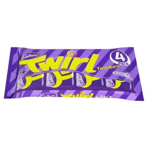 Cadbury Original Cadbury Twirl Candy Bars Imported from the UK England Twirly Milk Chocolate Fingers Covered In Smooth Cadbury Milk Chocolate Bars Candy For An Afternoon Treat For That Chocolate Escape