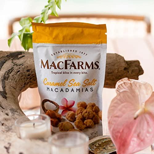 MacFarms MacFarms Caramel Sea Salt Macadamia Nuts - 10 Oz (Pack of 3)