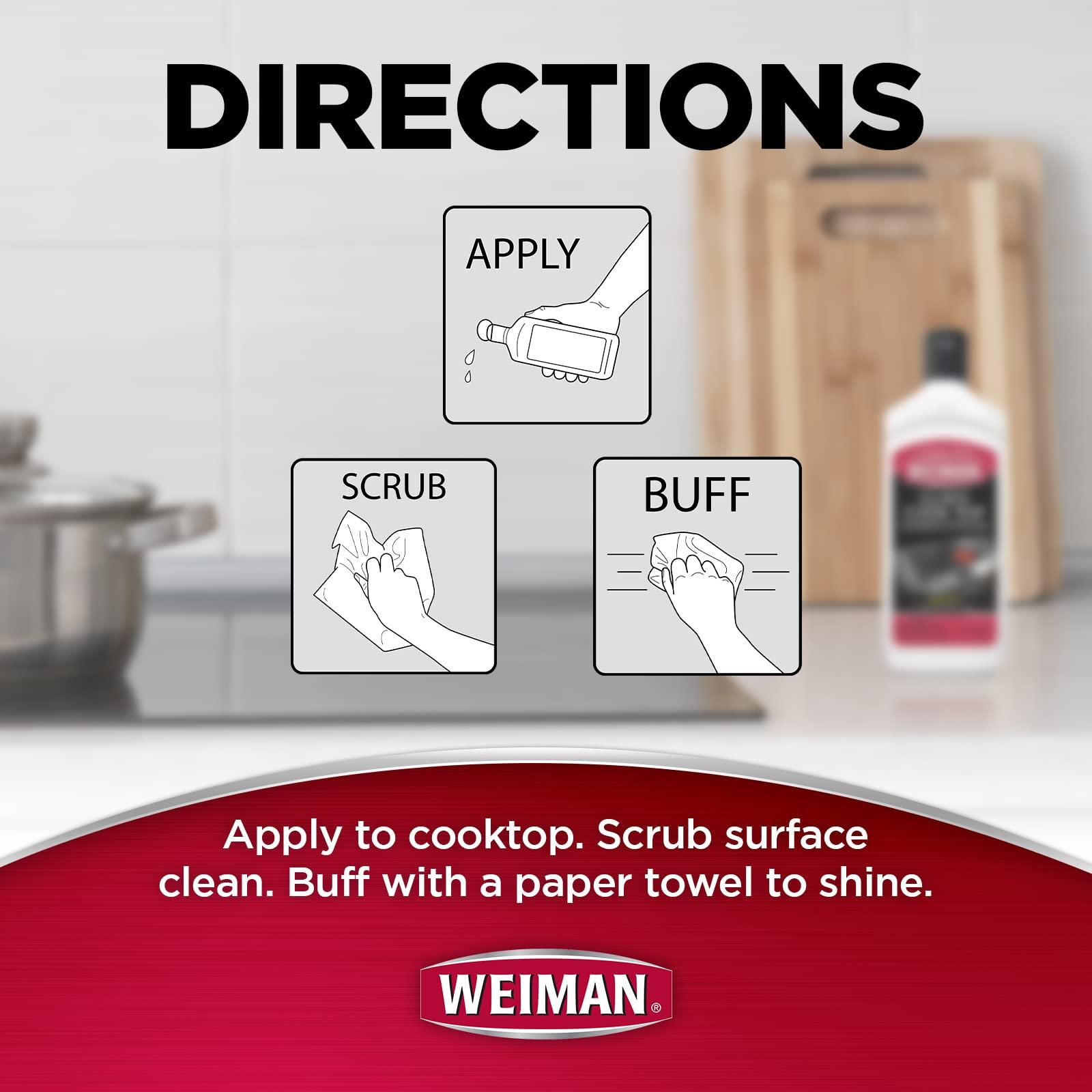 Weiman Weiman Cooktop Cleaner and Polish 10 Ounce 2 Pack
