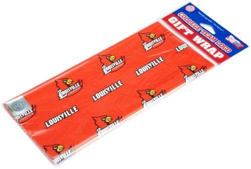 Pro Specialties Group NCAA Louisville Cardinals Wrapping Paper