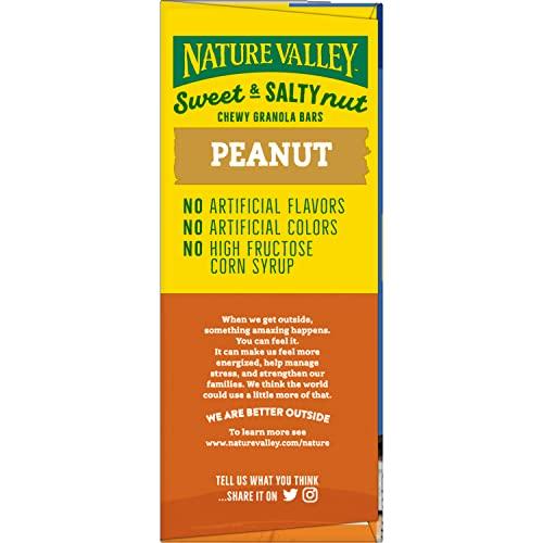 Nature Valley Nature Valley Granola Bars, Sweet and Salty Nut, Peanut, 15 Bars, 18 OZ