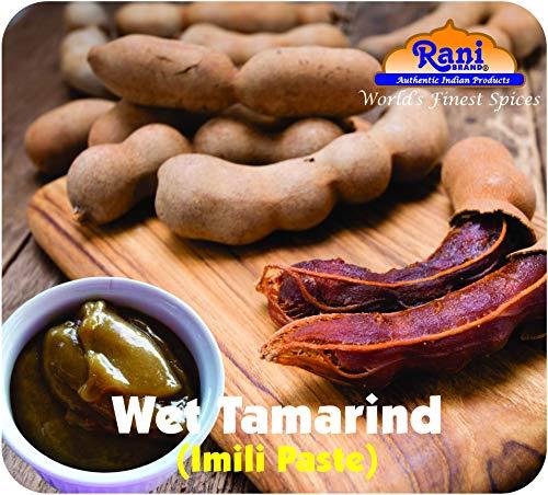 Rani Brand Authentic Indian Products Rani Tamarind, Wet Seedless Block/Slab (Imli) 14oz (400g) ~ All Natural | No added sugar | Vegan | Gluten Free | NON-GMO | Indian Origin