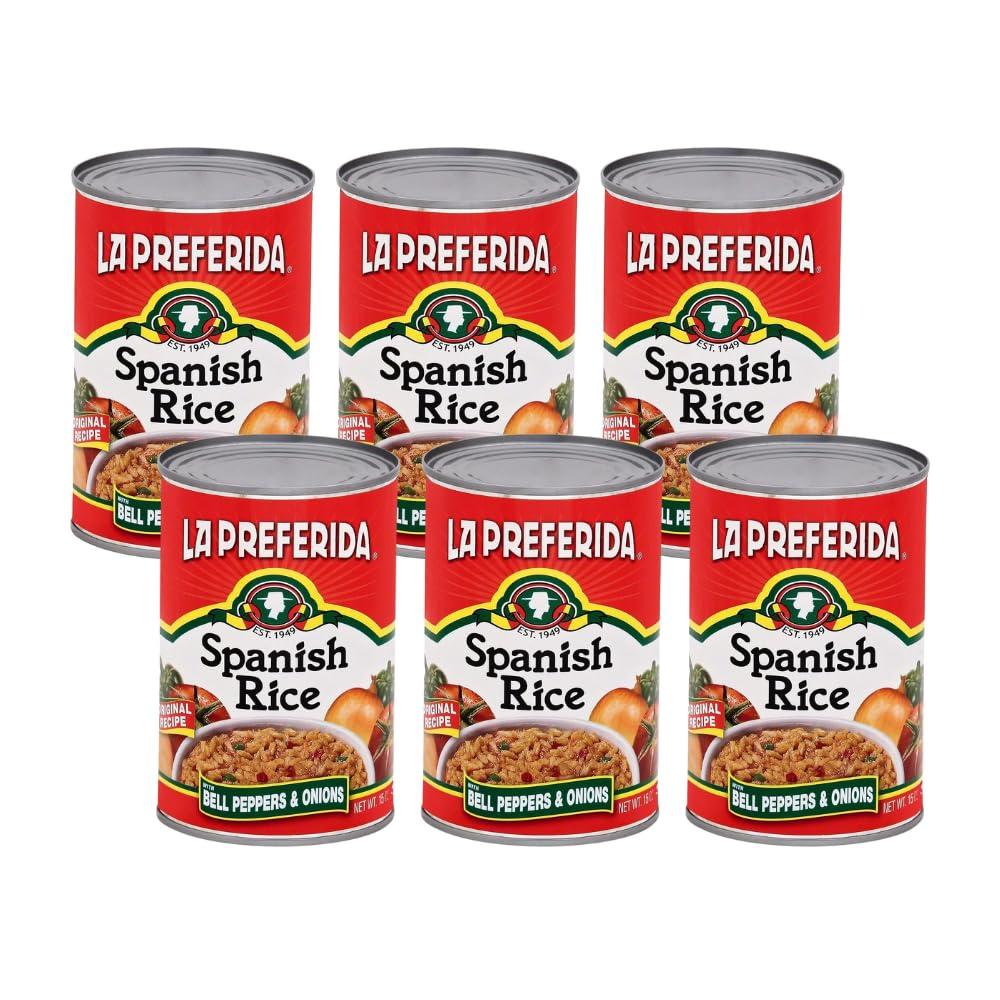 LA PREFERIDA La Preferida Canned Spanish Rice, 15 OZ, (Pack of 6)