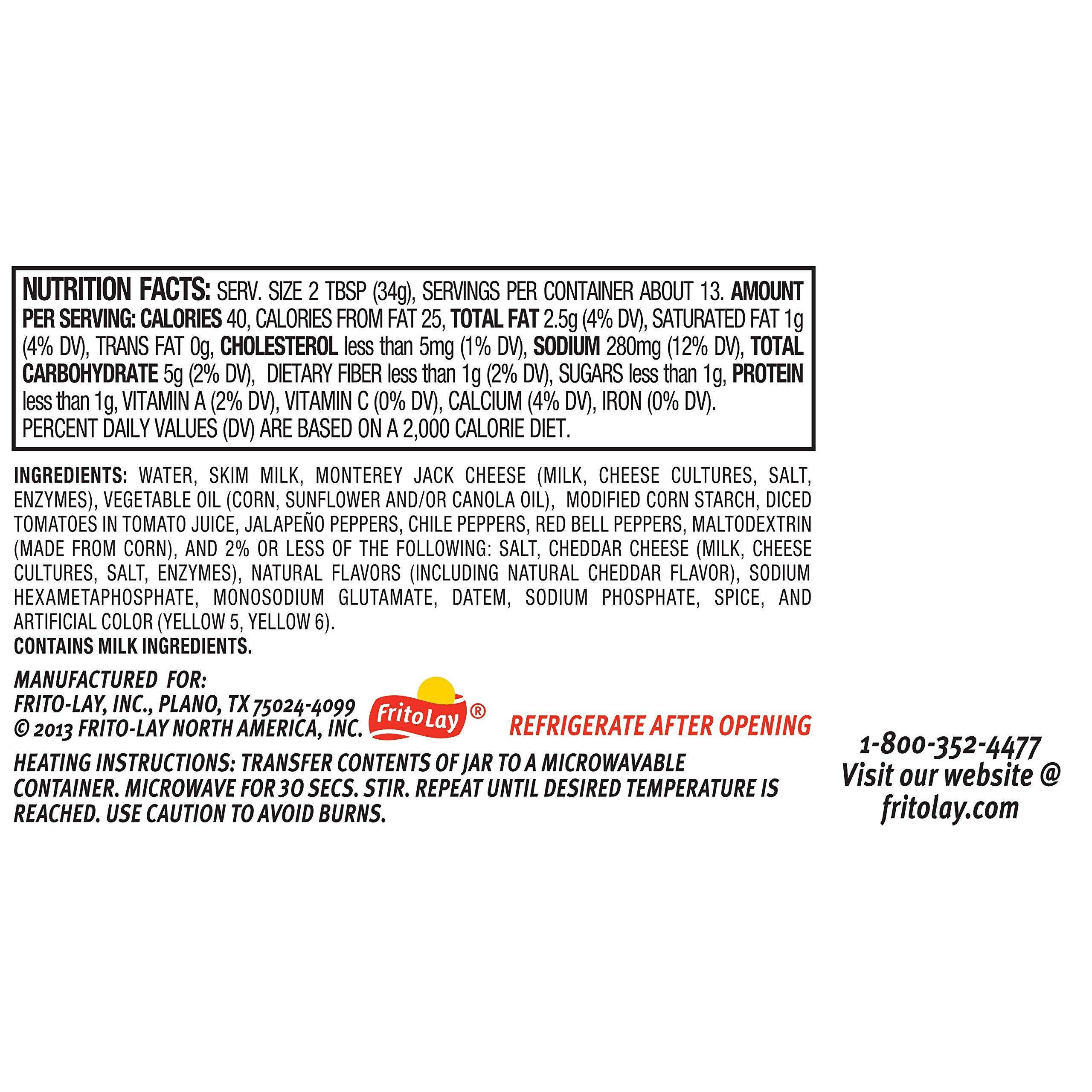 Tostitos Tostitos Medium Salsa Con Queso, 4 Count, 15.5 oz Jars