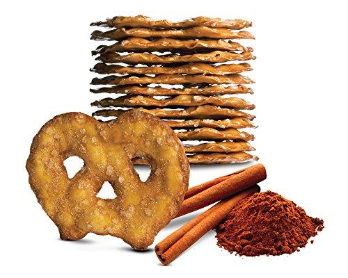 Snack Factory Snack Factory Pretzel Crisps, Cinnamon Sugar, Baked, Kosher, 7.2 Ounce (Pack of 12)
