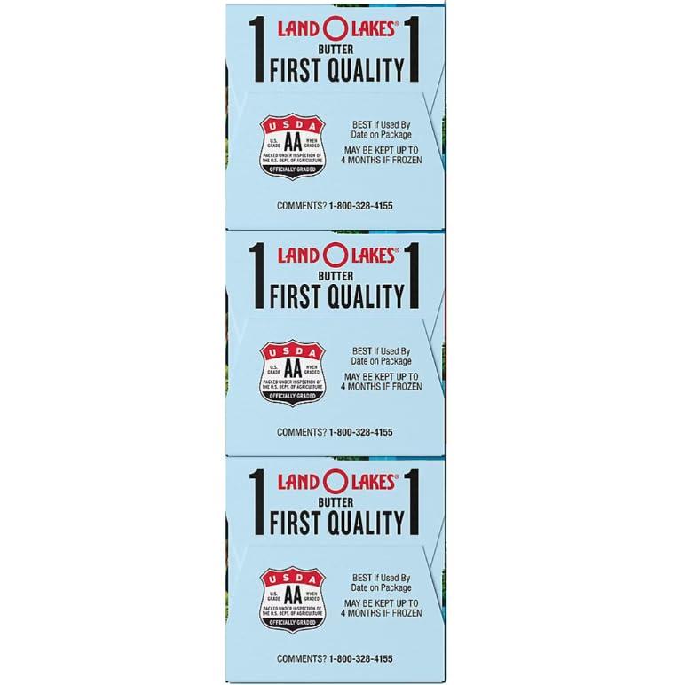 Land O Lakes Land O Lakes Unsalted Butter, 3 pk./1 lb.