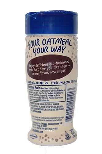 Kernel Season's Tasty Shakes Oatmeal Mix-ins, Vanilla Bean, 3 Ounce (Pack of 6)