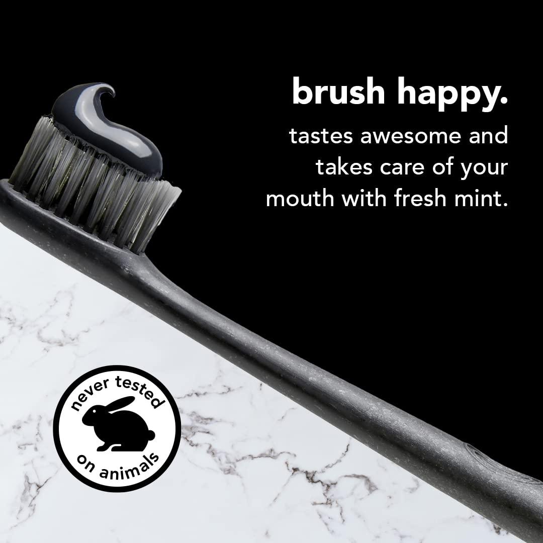 hello Hello Naturally Whitening Fluoride Toothpaste (3 Pack) and Activated Charcoal Epic Teeth Whitening Fluoride Free Toothpaste