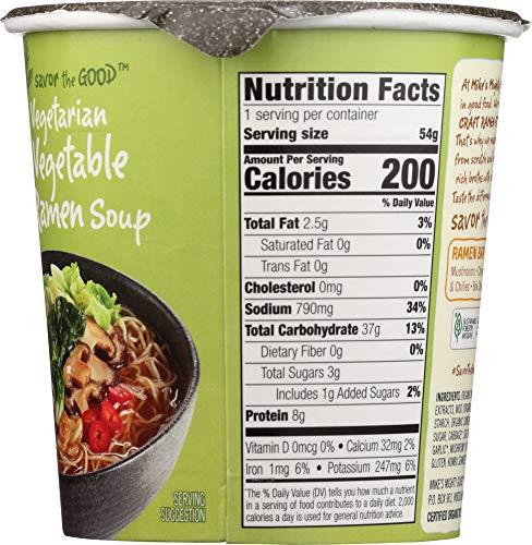 Mike's Mighty Good Mike's Mighty Good Ramen Soup, Vegetable, 1.9 Oz