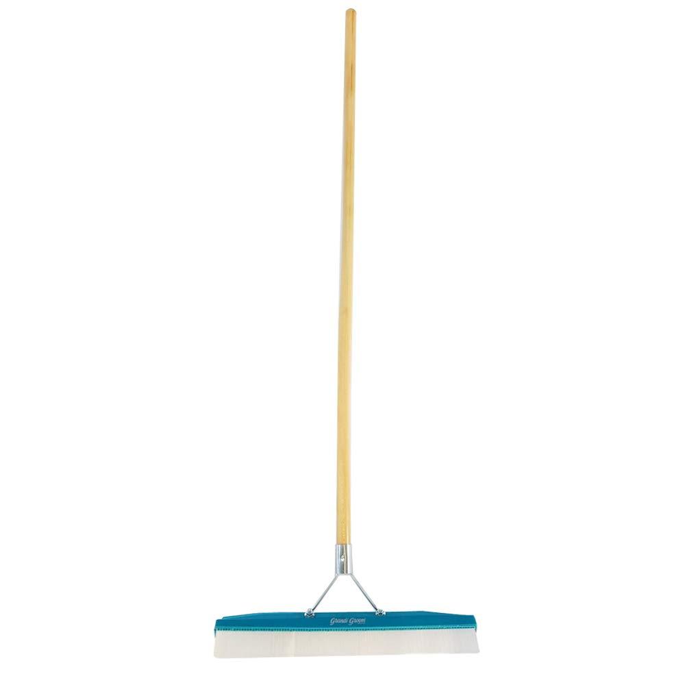 Grandi Groom Grandi Groom AB24 Carpet Rake, 18-Inch Head, 54-Inch Handle, Blue