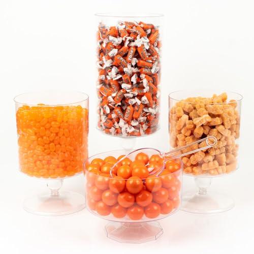 Just Candy Orange Value Size Candy Buffet - 775pcs (7.3 lbs)