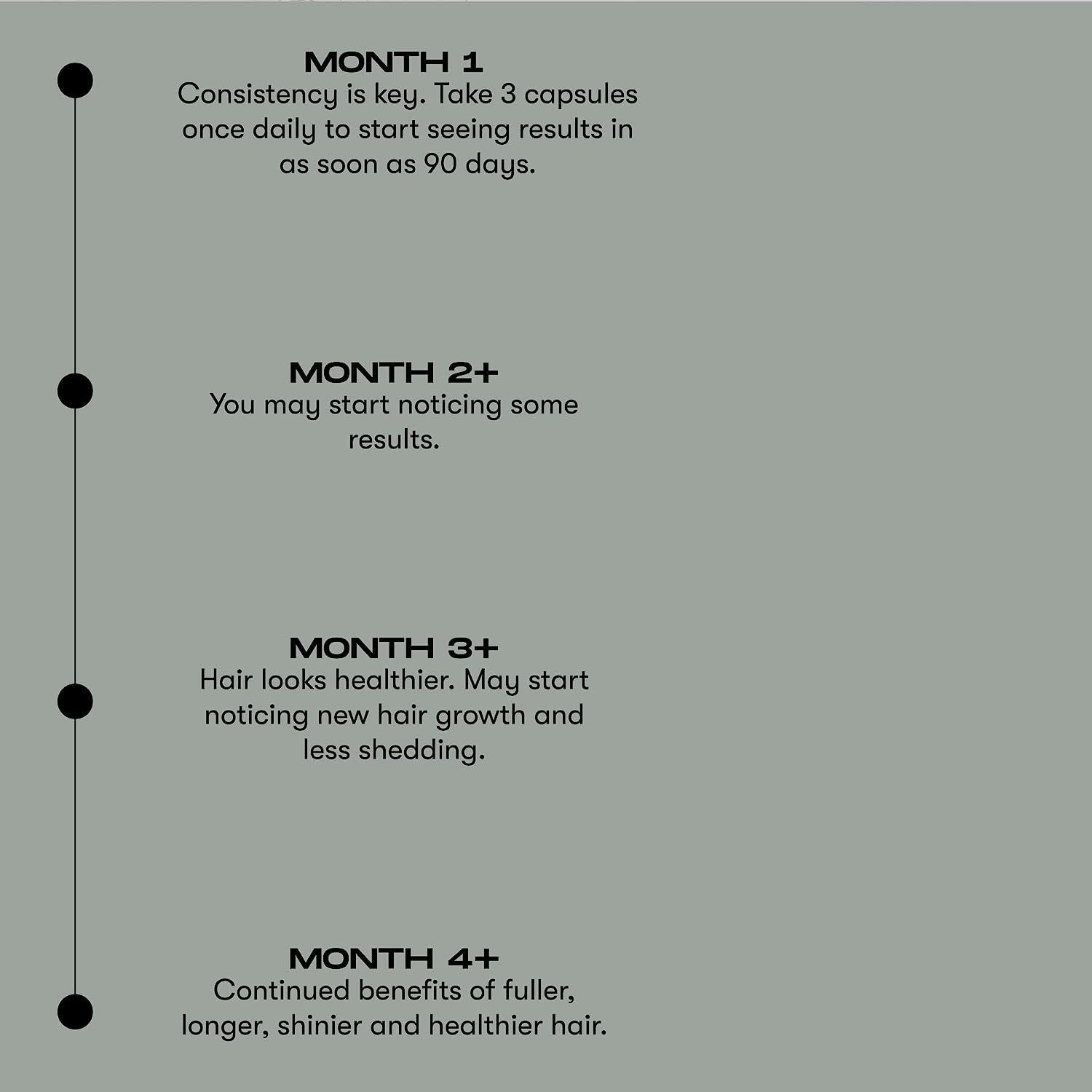 WELLBEL WELLBEL Men Clean Supplement for Hair, Skin, and Nails, Vegan, Gluten Free and Non GMO 90 Count - 3 Pack