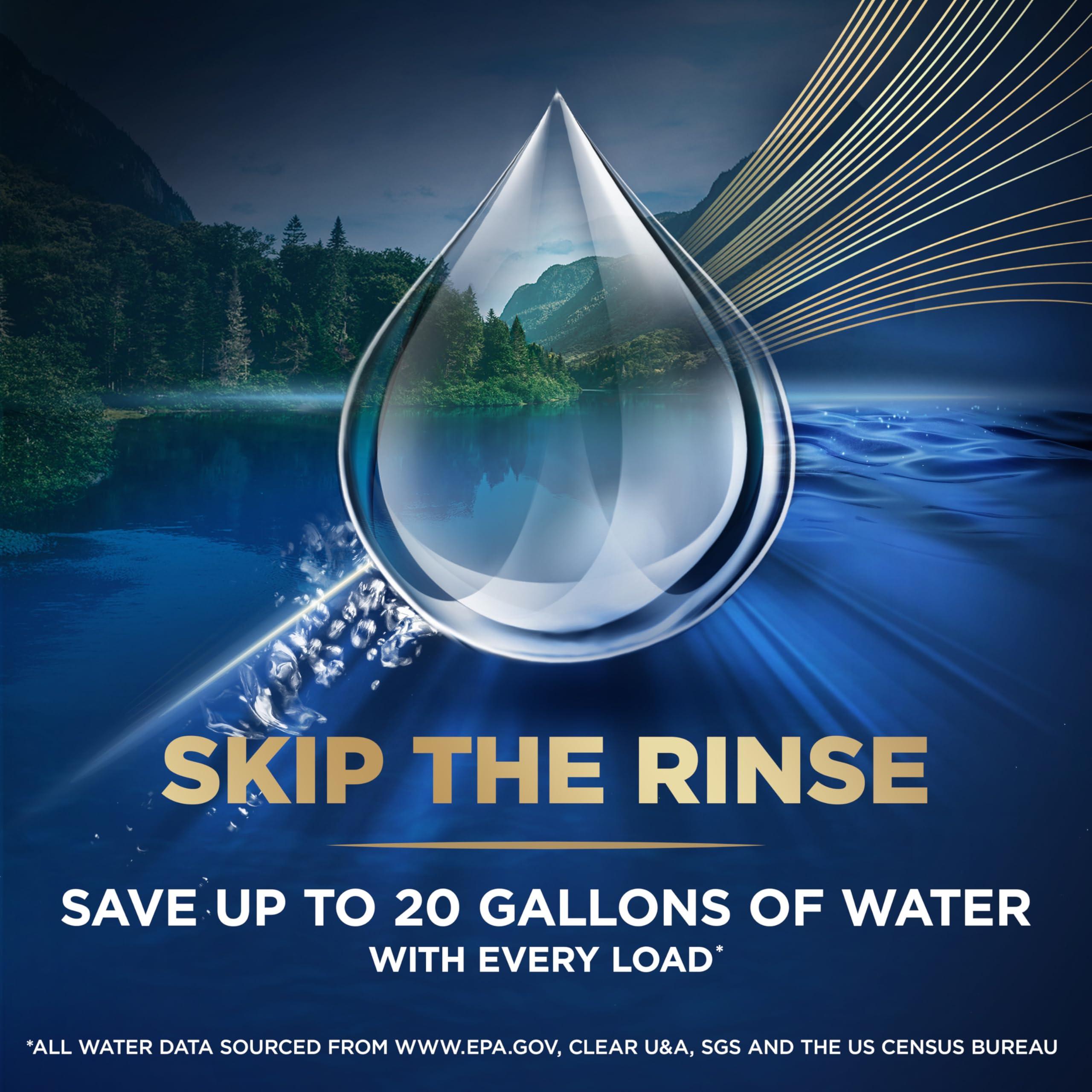 Finish Finish Ultimate Dishwasher Tabs, No Pre-Rinse Dishwasher Detergent Soap Removes Burnt-On Stain, with CycleSync Technology, Degreasing & Scrubbing Power, 17 Count