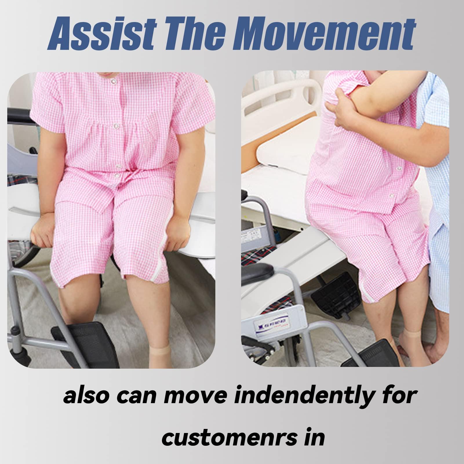 cerfess Transfer Board for Wheelchair User, Slide Board, Sliding Board to Wheelchair Transfer, Sliding Disk for Transfer Wheelchair(No-Lift Transfer System for Disabled, Patient) (White)