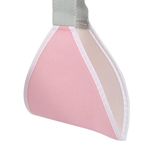 Zerone Adjustable Arm Sling Shoulder Support Sprain Fracture Brace Strap for Children Adult 2 Colors (Pink)