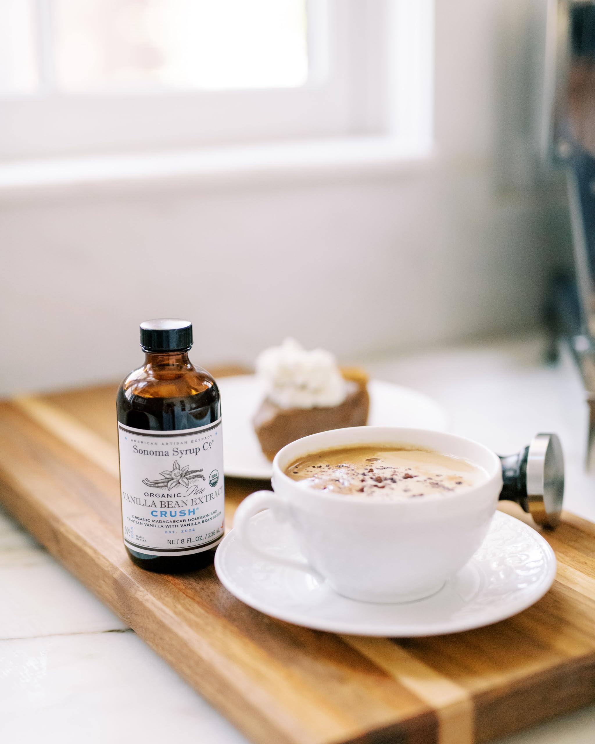 Sonoma Syrup Co Sonoma Syrup Co Organic Pure Vanilla Bean Extract "Crush", 8 oz