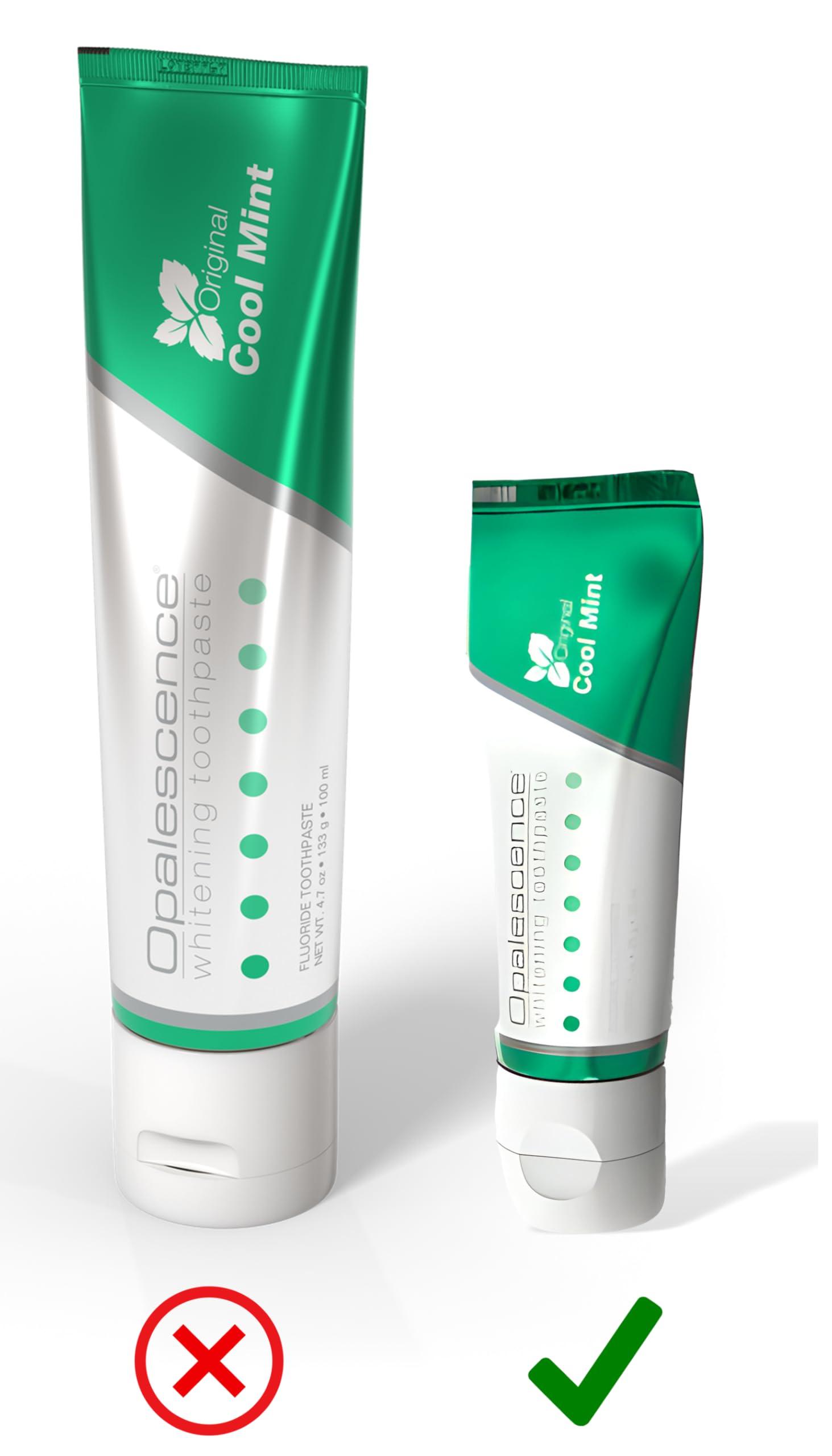 Opalescence Opalescence Whitening Toothpaste Travel Size 1 Ounce (2 Pack) Fluoride Teeth Whitening Toothpaste, Mint Flavor 402-2