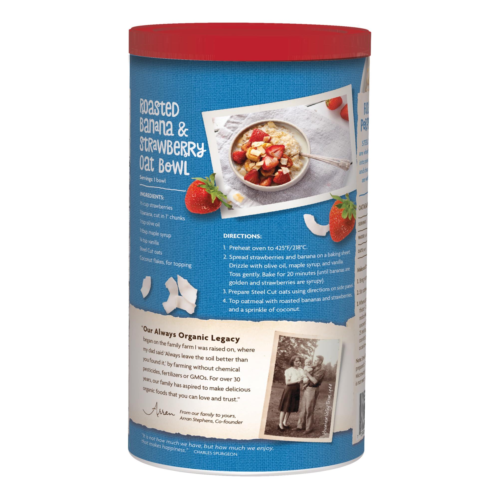 Nature's Path Nature\'s Path Organic Steel Cut Oats Oatmeal, 30 oz (Pack of 1), Non-GMO