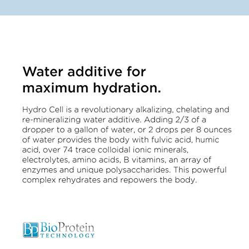 BioProtein Technology BioProtein Technology Hydro Cell , Extremely Clean and Pure Sourced Shilajit Trace Mineral Sublingual Liquid Supplement, 1 Fluid Ounce