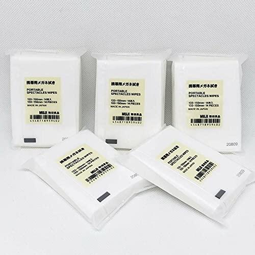 MUJI Eyeglass Cleaning Tissues 5packs