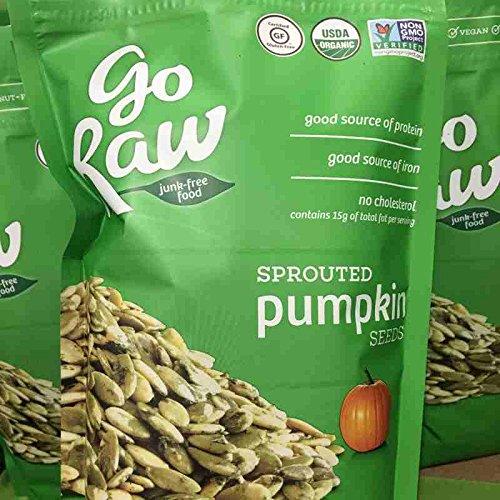Go Raw Go raw Sprouted Pumpkin Seeds 18 Oz