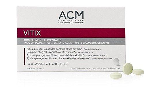 Great Skincare ACM LABORATOIRE VITIX ANTIOXIDANT REPIGMENTATION VITILIGO SKIN Box of 30 tabs Great Skincare