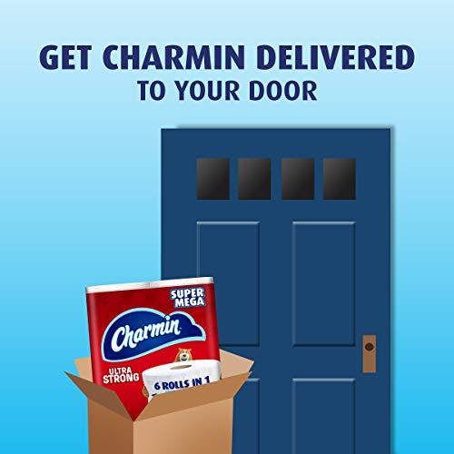 Charmin Charmin Ultra Strong Toilet Paper, Super Mega Roll, 8 Count of 426 2-Ply Sheets Per Roll
