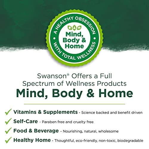 Swanson Swanson Free Form L-Lysine - Natural Supplement Promoting Stress Support & Nervous System Health - May Promote Calm Mood & Relaxation - (300 Capsules, 500mg Each) 2 Pack