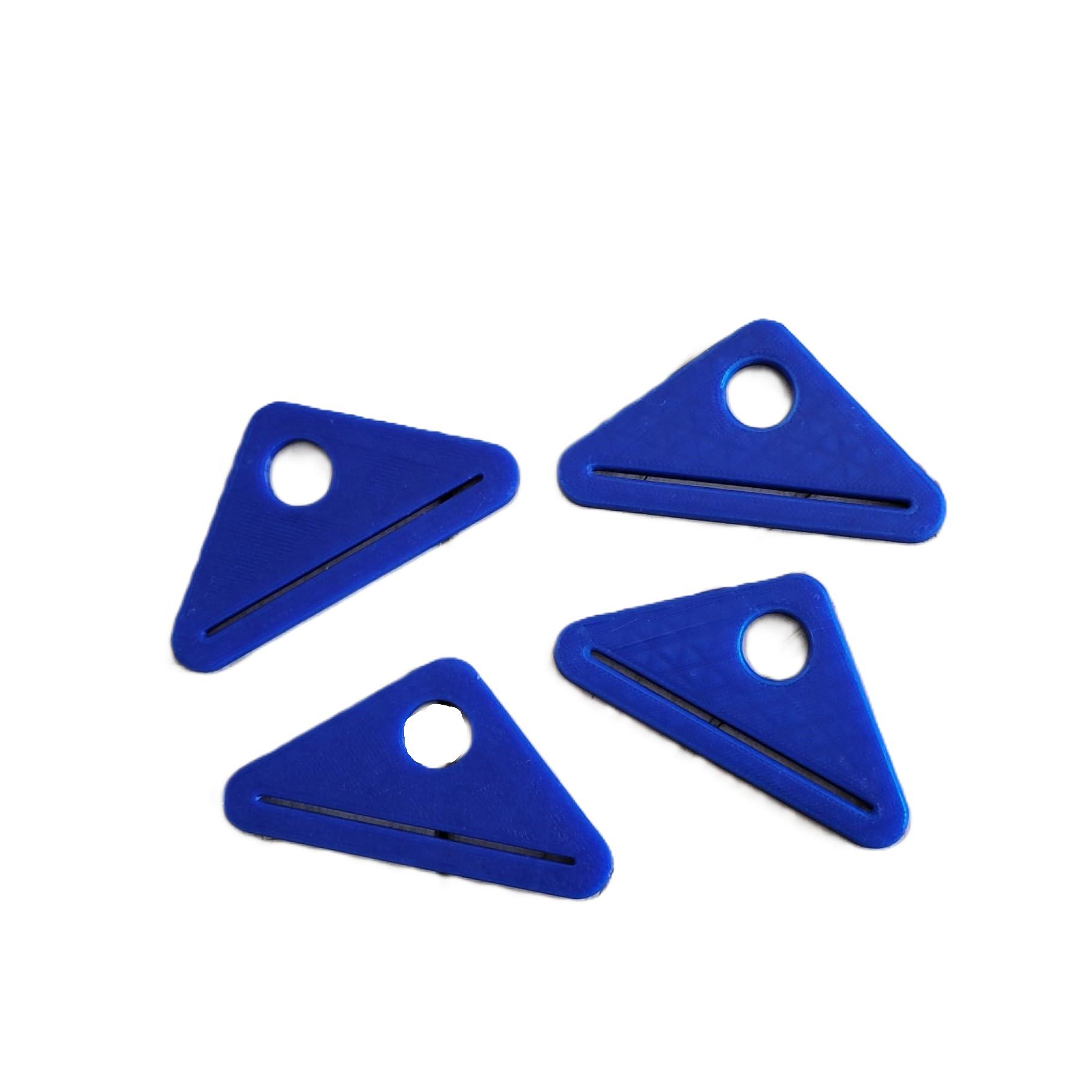 Znet3D Toothpaste Tube Squeezer Dispenser - Tube Squeezer for Creams, Paint Tube, Cosmetics, Hand Cream - (4 Pack) - Znet3D (Blue)