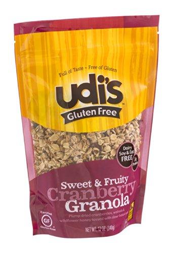 Udis Udi`s Cranberry Granola, GF (6x12 OZ) ( Value Bulk Multi-pack)