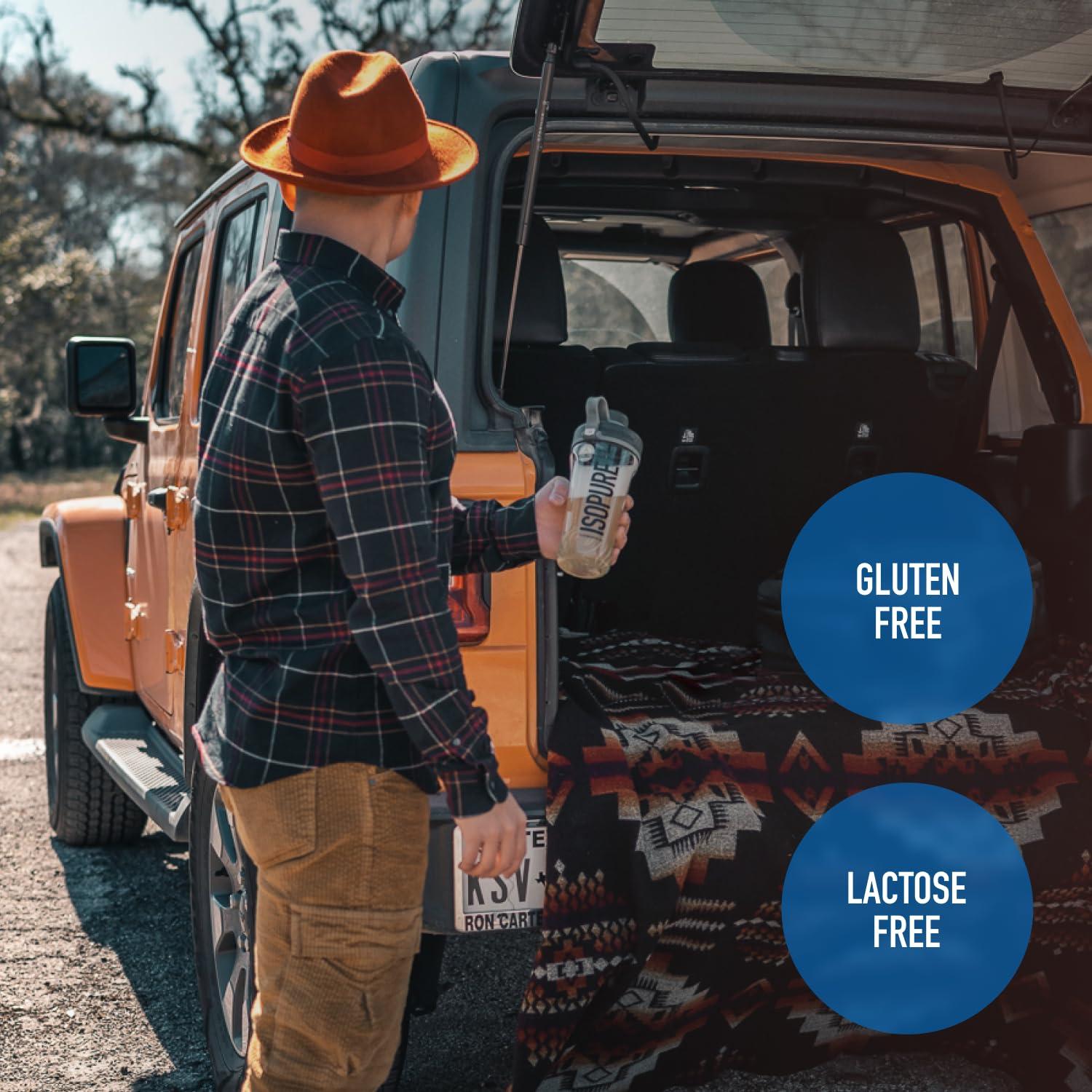 Isopure Isopure Zero Carb 100% Pure Whey Isolate Protein Powder, Lactose Free, Gluten Free, With Vitamins, Creamy Vanilla, 25g Protein Per Serving, 7.5 Lbs, 110 Servings (Packaging May Vary)