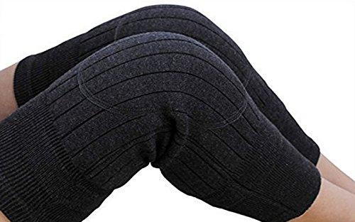 erioctry Unisex Cashmere Wool Knee Brace Pads Winter Warm Thermal Knee Warmers Sleeve for Women Men