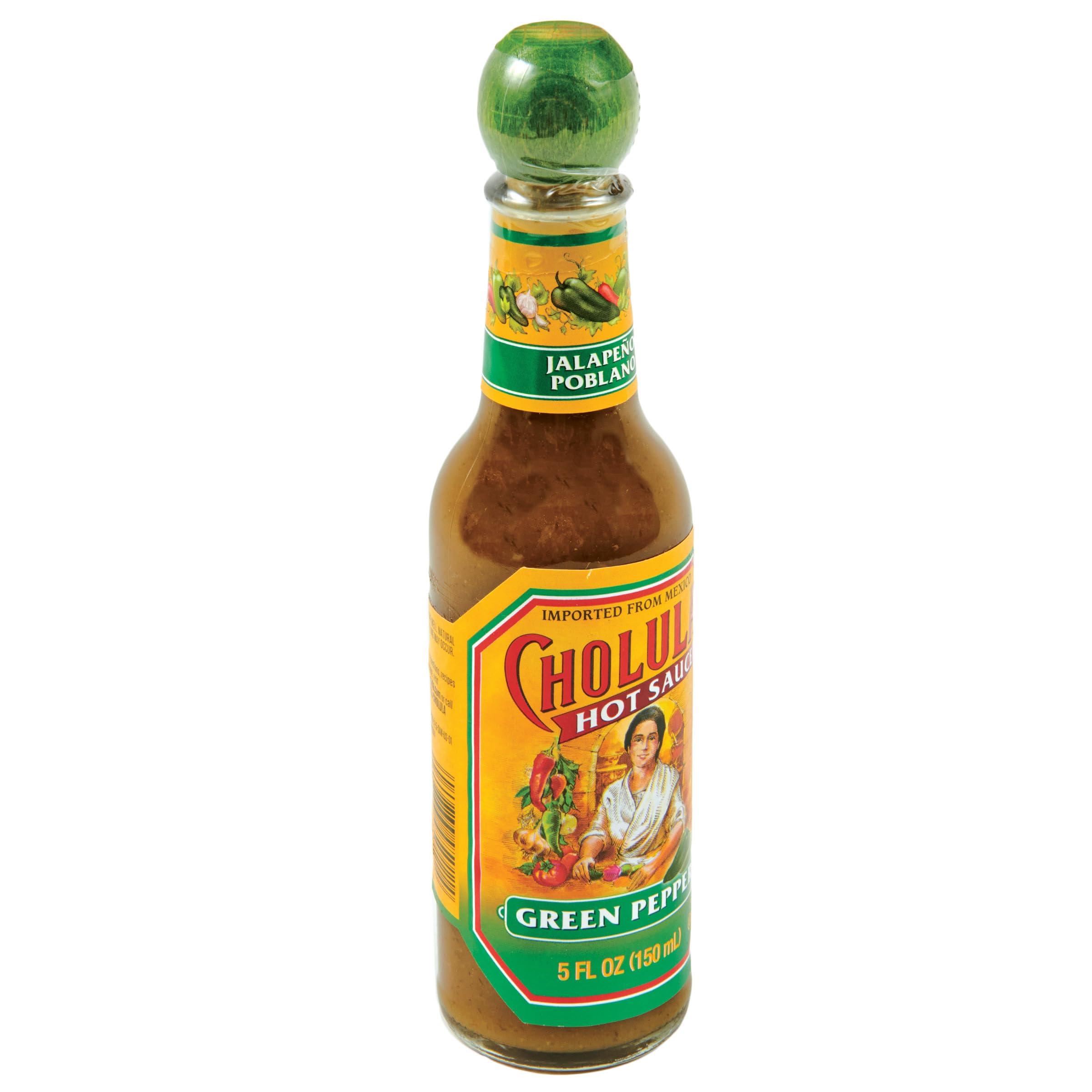 Cholula Cholula Green Pepper Hot Sauce, 5 fl oz (Pack of 12)
