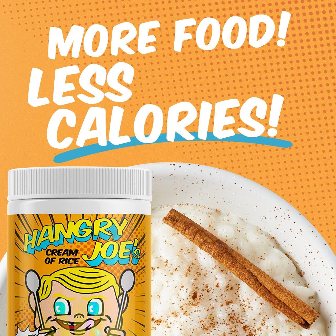 PROJECT AD LLC Hangry Joe\'s Cream Of Rice Hot Rice Cereal, More Food Less Calories, Nutritious Breakfast Meal, Made With Rice Protein (Maple Drizzle)