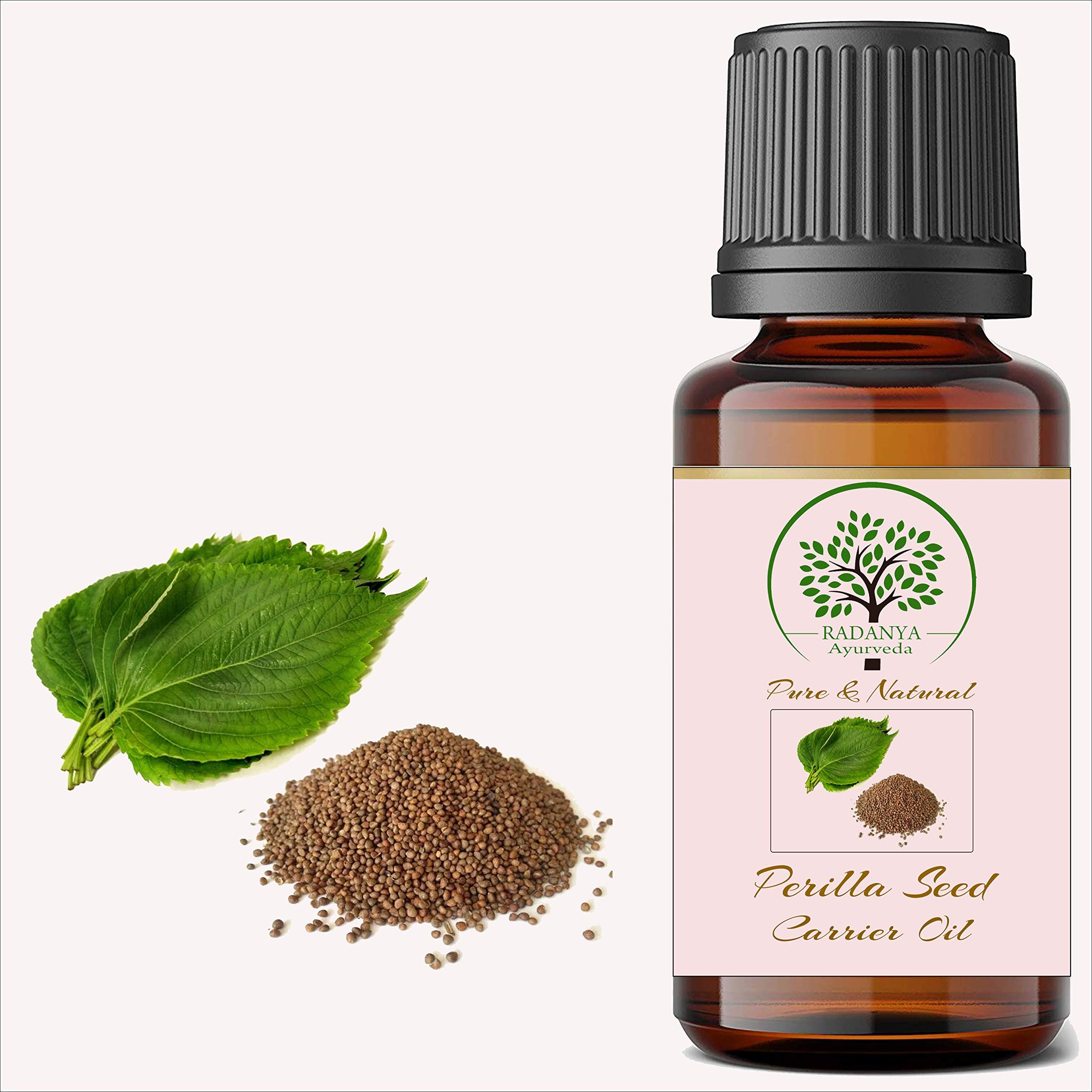 RADANYA Ayurveda RADANYA Ayurveda Perilla Seed Carrier Oil 100% Pure & Natural Cold Pressed Carrier Oil