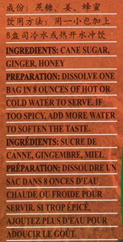 Ann Taylor 3-Pack of Instant Honeyed Ginger Drink 360g, Each Box, 20 Tea Bags,