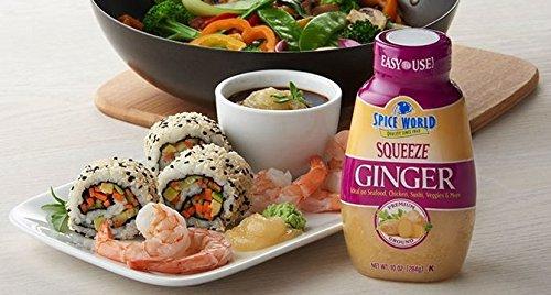 Spice World Spice World Squeezeable Premium Ground Ginger, 10 Ounces (2 Pack)