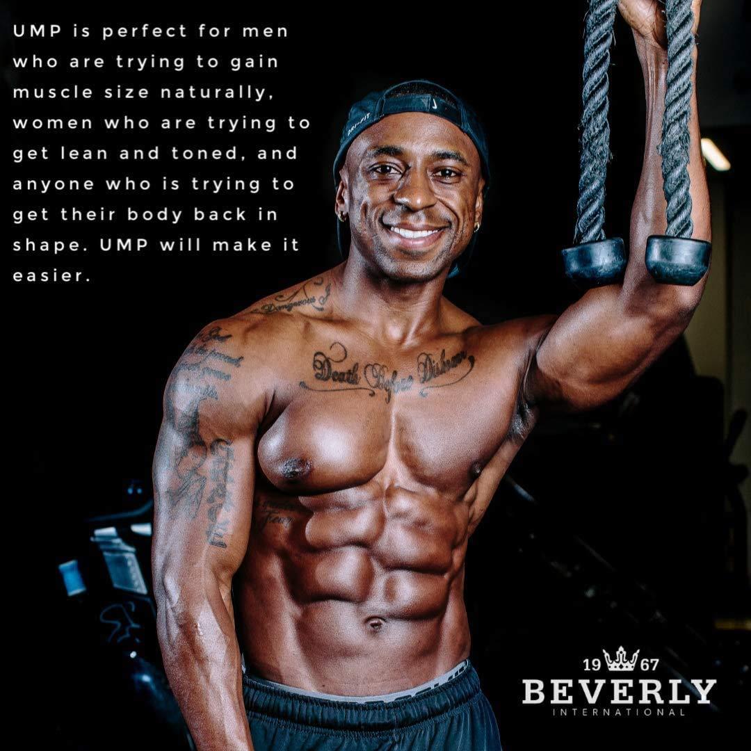 Beverly International Beverly International UMP Protein Powder, Vanilla. Unique Whey-Casein Ratio Builds Lean Muscle. Easy to Digest. No Bloat. (32.8 oz) 2lb .8 oz