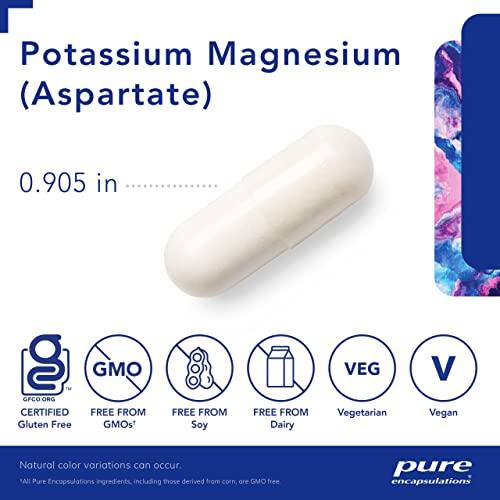 Pure Encapsulations Pure Encapsulations Potassium Magnesium (Aspartate) | Supplement to Support Heart, Muscular, Bone, and Nerve Health* | 180 Capsules